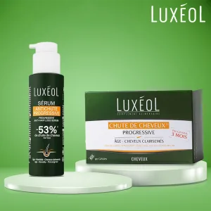 Pack Luxéol Progressive 3 Mois ( Calvitie, Alopécie avancée )