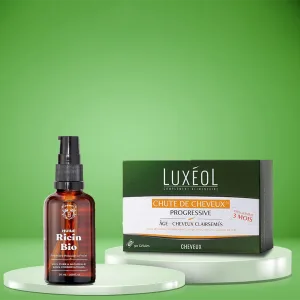 Pack Mixte Antichute Progressive 3 Mois ( Calvitie - Alopécie sévère)